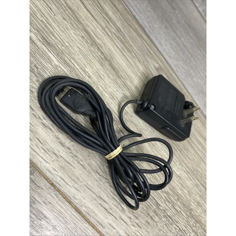 Nintendo Game Boy Advance GBA SP Official OEM AC Adapter Charger Original‎ Black